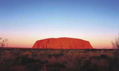 Coucher de soleil d’Uluru